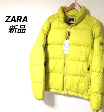 ZARA 다운 자켓 두툼한 블루종 남성용 패딩 자켓 자라 가을/겨울