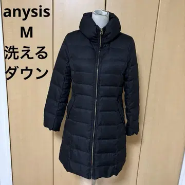 애니시스 깔끔한 심플한 예쁜 실루엣 블랙 다운