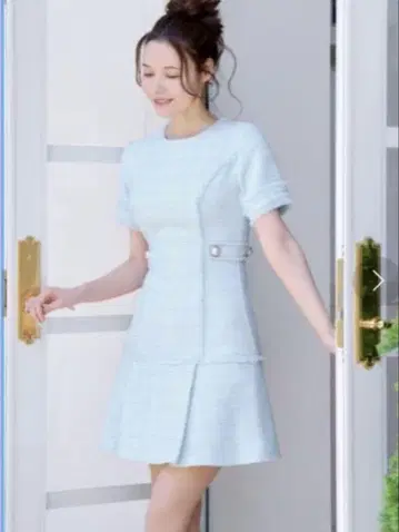 에밀리아 위즈 트위드 원피스 M
