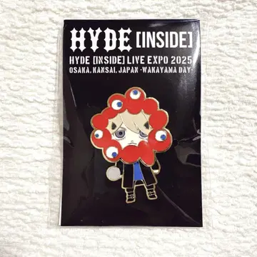 EXPO2025 HYDE 미야쿠미야쿠 콜라보 핀 배지 오사카 엑스포