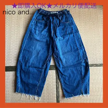 니코앤드 팬츠 데님 EASYCOCOON DENIM 블루 M
