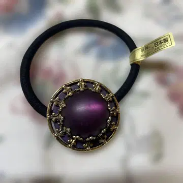 즉시 완판 버튼 버튼 머리끈 빈티지 레어