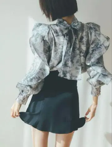 snidel 투왈 드 주이 블라우스