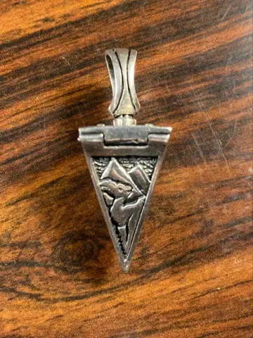 실버 925 피라미드 스태쉬 펜던트 이집트 투탕카멘