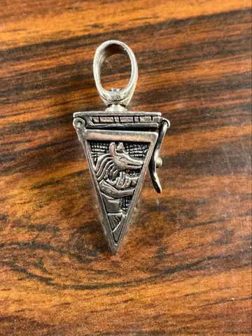 실버 925 피라미드 스태쉬 펜던트 이집트 투탕카멘