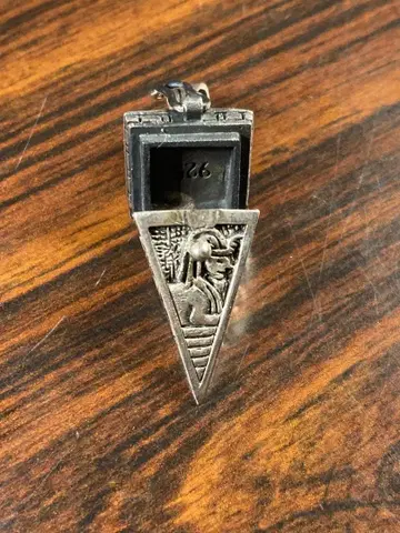 실버 925 피라미드 스태쉬 펜던트 이집트 투탕카멘