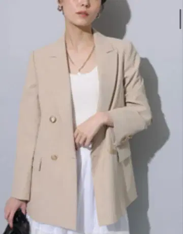미사용 새상품 ArpegeStory 더블 테일러드 자켓
