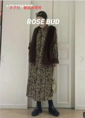 ROSE BUD 원피스 19910엔 구매 택 포함 새상품