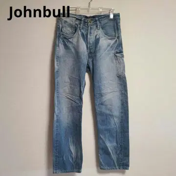 Johnbull 젬블 사이드 포켓 데님 팬츠 S 버튼 플라이