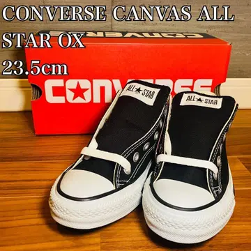 CONVERSE CANVAS ALL STAR COLORS OX 블랙