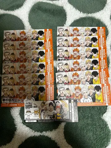 하이큐 티켓 소설