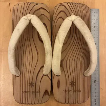 스노우피크 HITA 셋타 일본 나막신