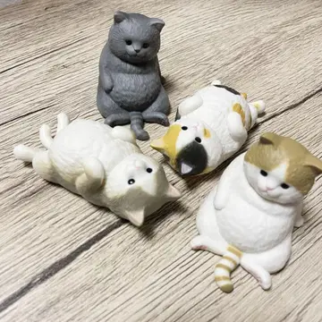 말랑말랑 굴러다니는 고양이 소프트 비닐