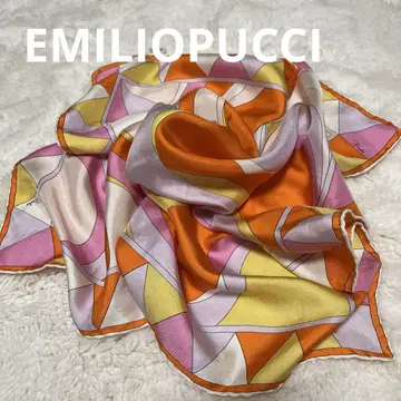 EMILIOPUCCI 스카프 실크 100%