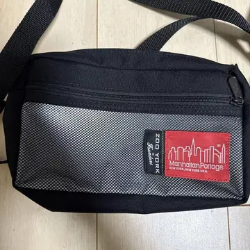 ManhattanPortage 숄더백 블랙/실버