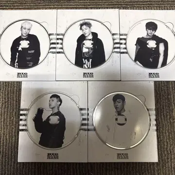BIGBANG CD & 플레이 버튼