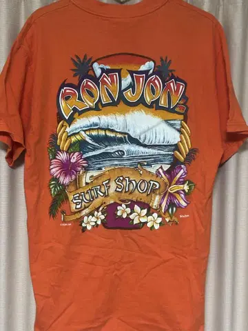 RON JON 서프샵 티셔츠 오렌지
