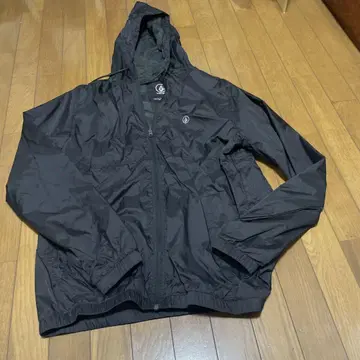 VOLCOM 방수 나일론 자켓 L 사이즈 블랙