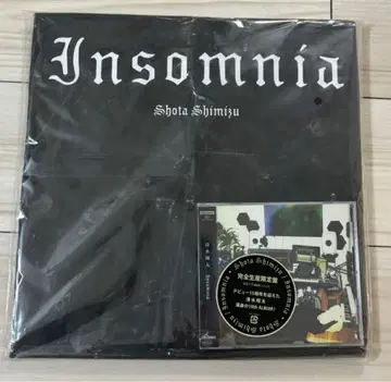 시미즈 쇼타/Insomnia 완전 생산 한정판 T셔츠 포함 미사용 새상품