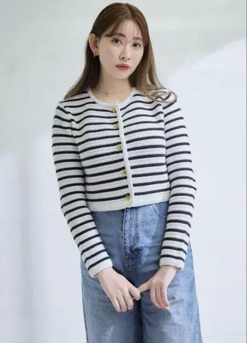 herlipto Muriel Stripe Knit Jacket