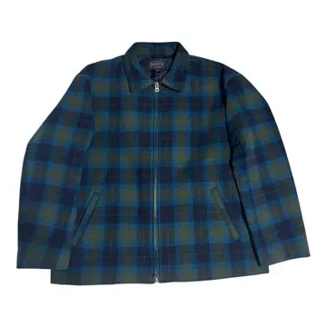 PENDLETON 펜들턴 옴브레 멜톤 자켓 블루종 새상품급