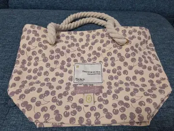 HLT Cherry Tote Bag pale mauve