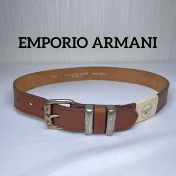 EMPORIO ARMANI 엠포리오 아르마니 가죽 벨트 보관품