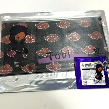 4개 세트 토비 파우치 아크릴 키링 아카츠키 니지겐노모리 NARUTO