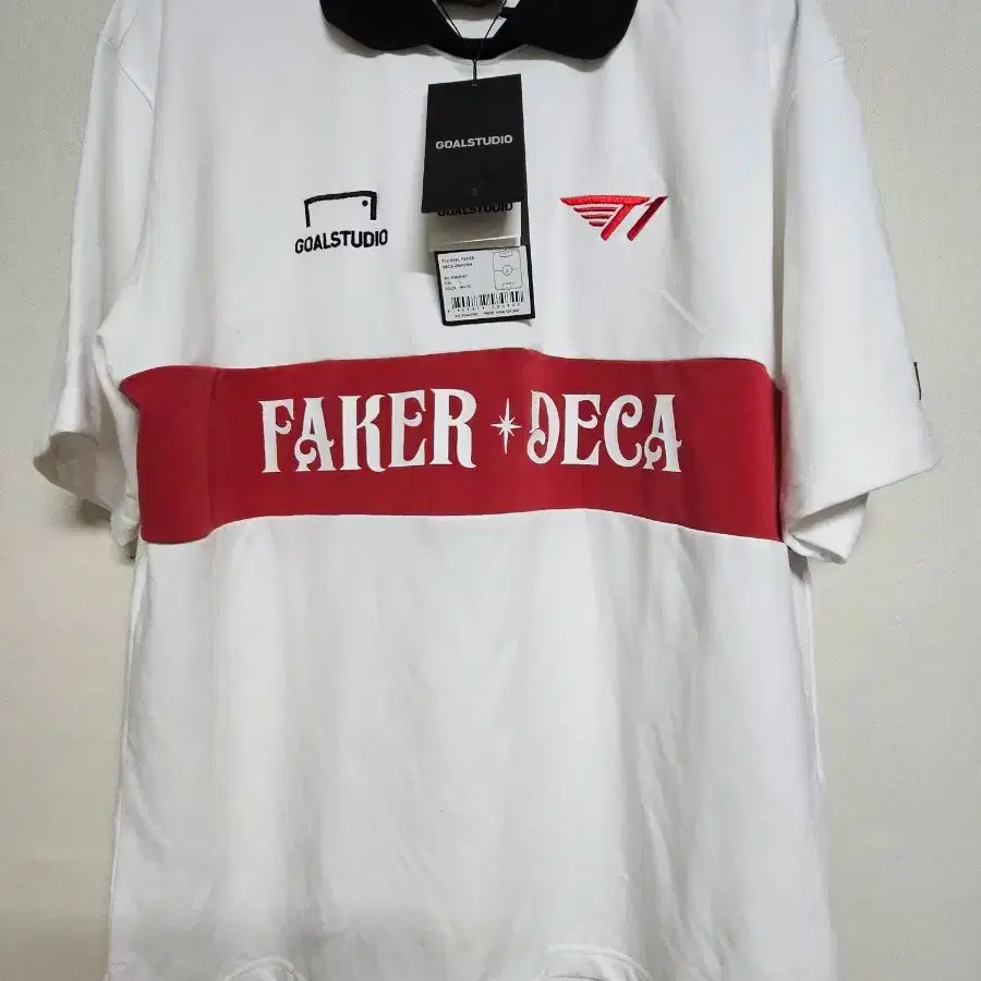 T1 Faker 10th Anniversary Uniform T-shirt White L Size | Bunjang