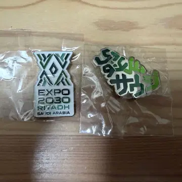 EXPO 2030 RIYADH 핀 배지 세트