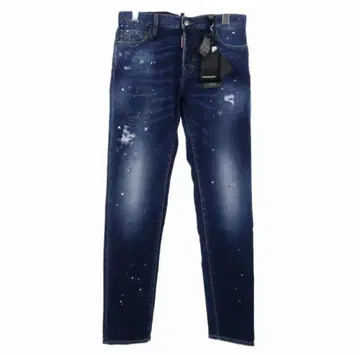 DSQUARED2 스키니 데님 다크 블루