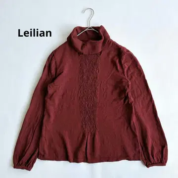 Leilian 레리안 터틀넥 스웨터 니트 긴팔 울 9호