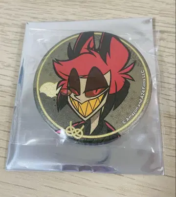 HAZBIN HOTEL 애니메이트 캔뱃지 알래스터