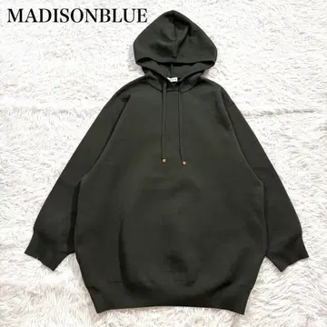 새상품급 매디슨 블루 BIG KNIT HOODIE 후디 후드티