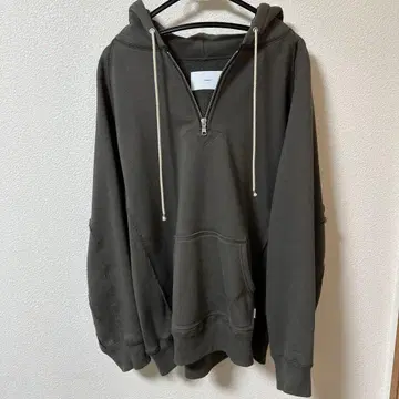 SUGARHILL 22SS HALF ZIP-UP HOODIE 사이즈 2