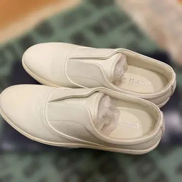 nano BASE 화이트 슬립온 26cm