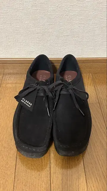 Clarks 왈라비 블랙 26.5cm