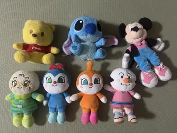 캐릭터 봉제 인형 세트