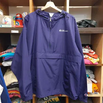 Champion 네이비 나일론 자켓 아시아3XL07J1007