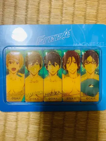 마그넷 세트 (5개 세트) [ Free! ] 세븐일레븐 한정판 하루카