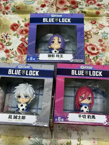 블루 록 캐릭터페이 레오 나기 치기리 세트