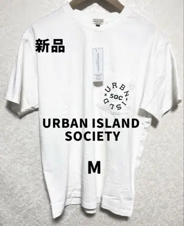 [새상품] URBAN ISLAND SOCIETY T셔츠(반팔)