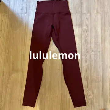주말 한정판 룰루레몬 속기모 레깅스