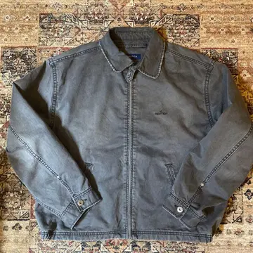 NAUTICA 크러쉬드 치노 크로스 지퍼 블루종
