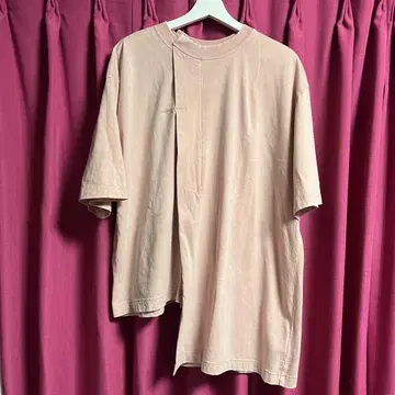 MAISON SPECIAL 핑크 T셔츠 프리 사이즈
