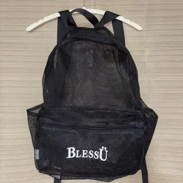 BlessU 메쉬 백팩 블랙