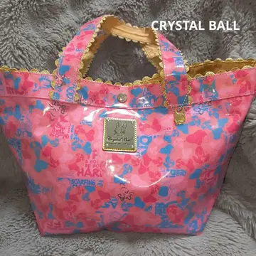 크리스탈 볼 스누피 USJ 콜라보 토트백 일본제 CRYSTAL BALL