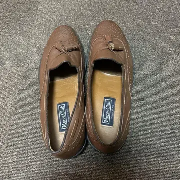 Men's Club 브라운 태슬 로퍼