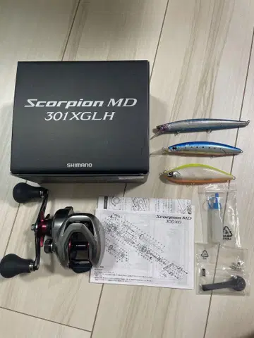 SHIMANO Scorpion MD 301XGLH 루어 포함