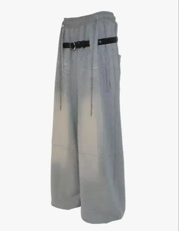 THEREDTHREAD S blasted belt sweat pants